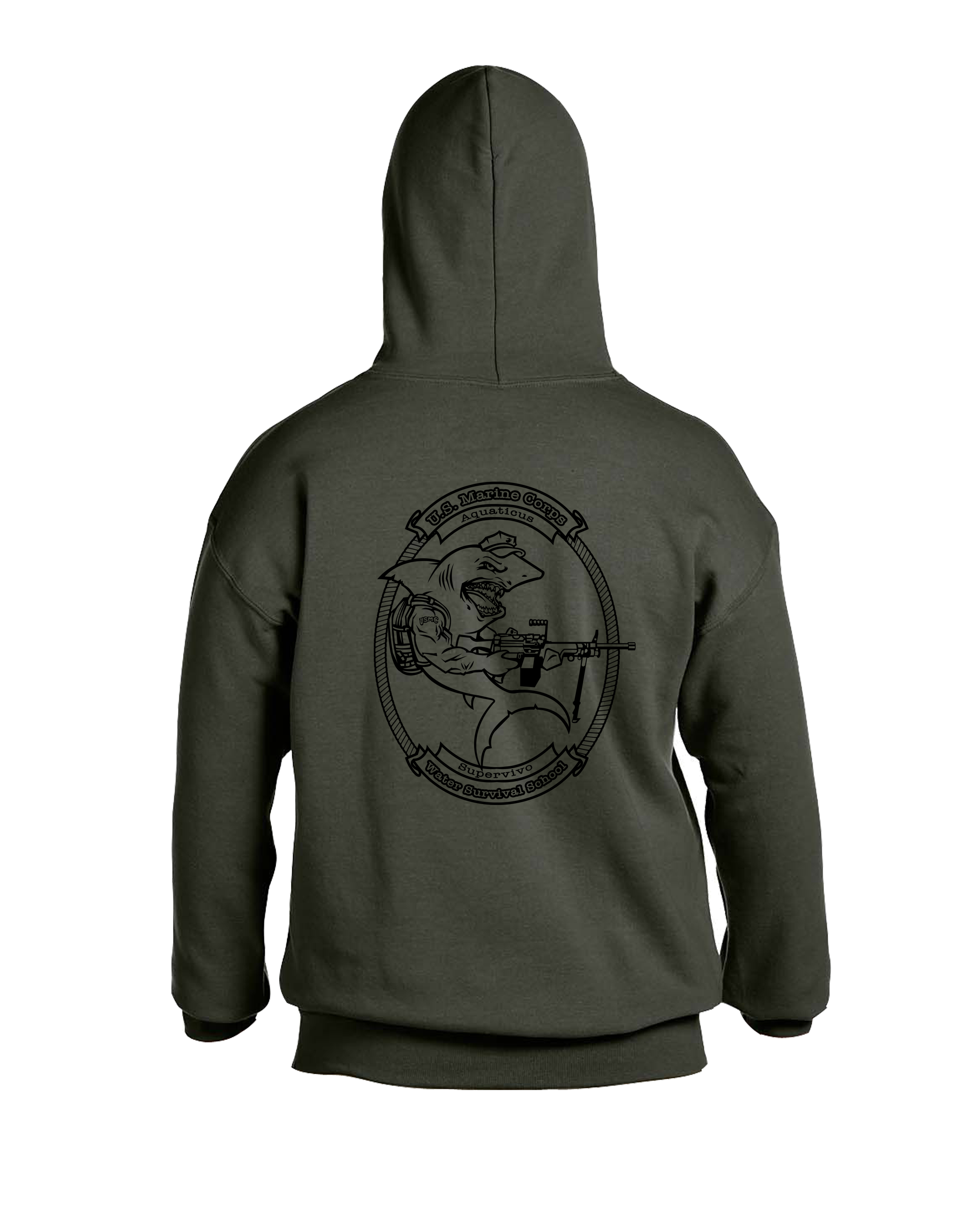 MCIWS Shark Hoodie
