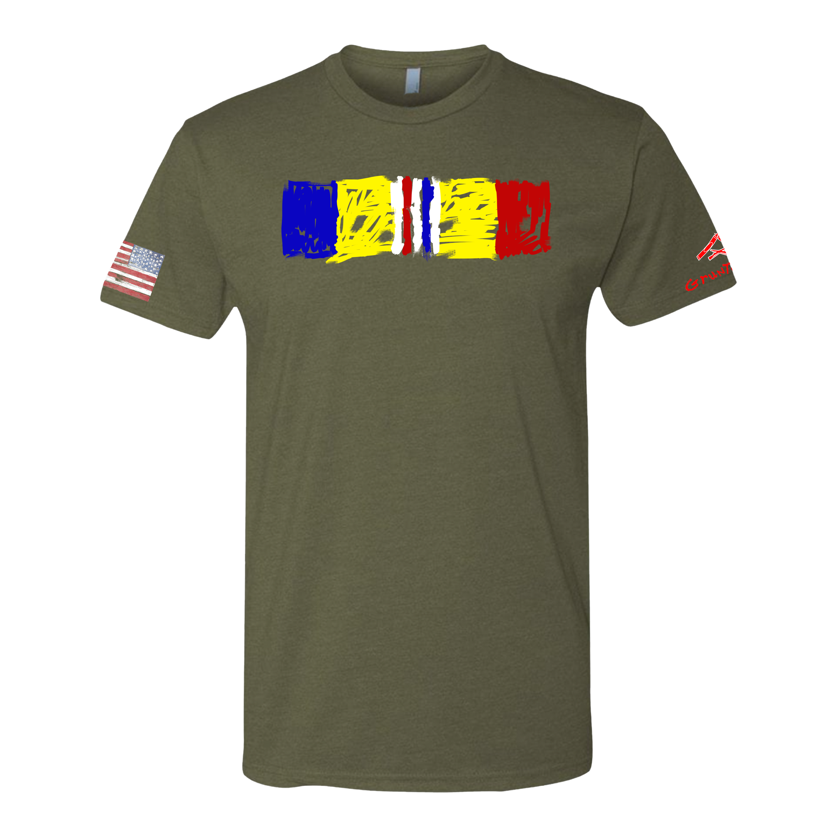 CRAYON ACTION RIBBON (OD OR CHARCOAL GRAY)