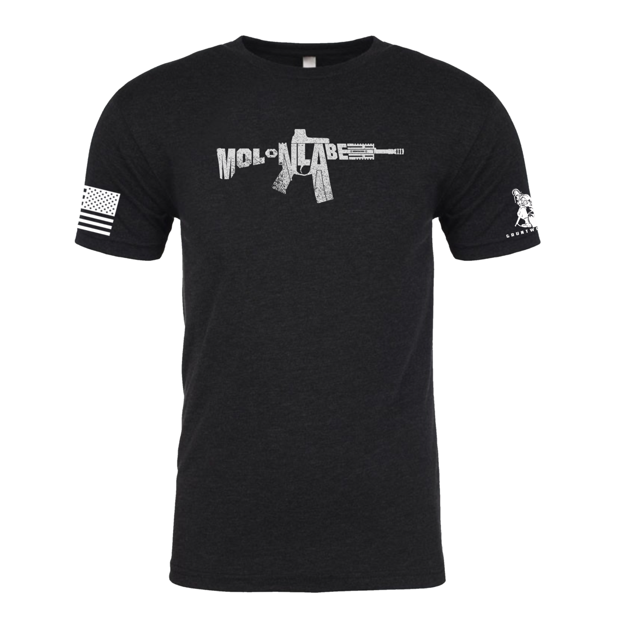 Molon Labe Rifle T-Shirt | VTT – Veteran Trash Talk