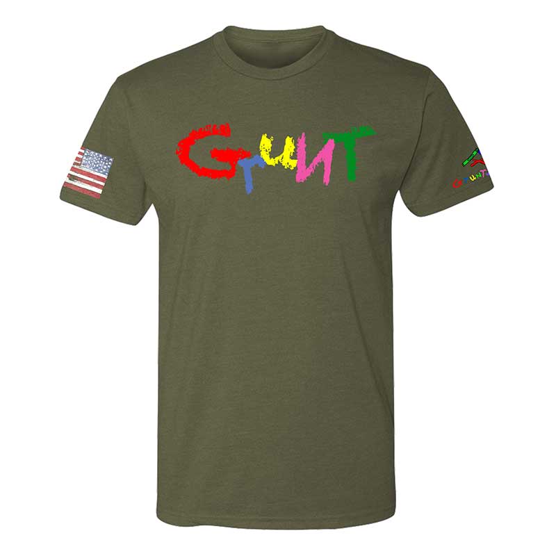 GRUNT -Crayon Shirt (OD OR CHARCOAL GRAY)
