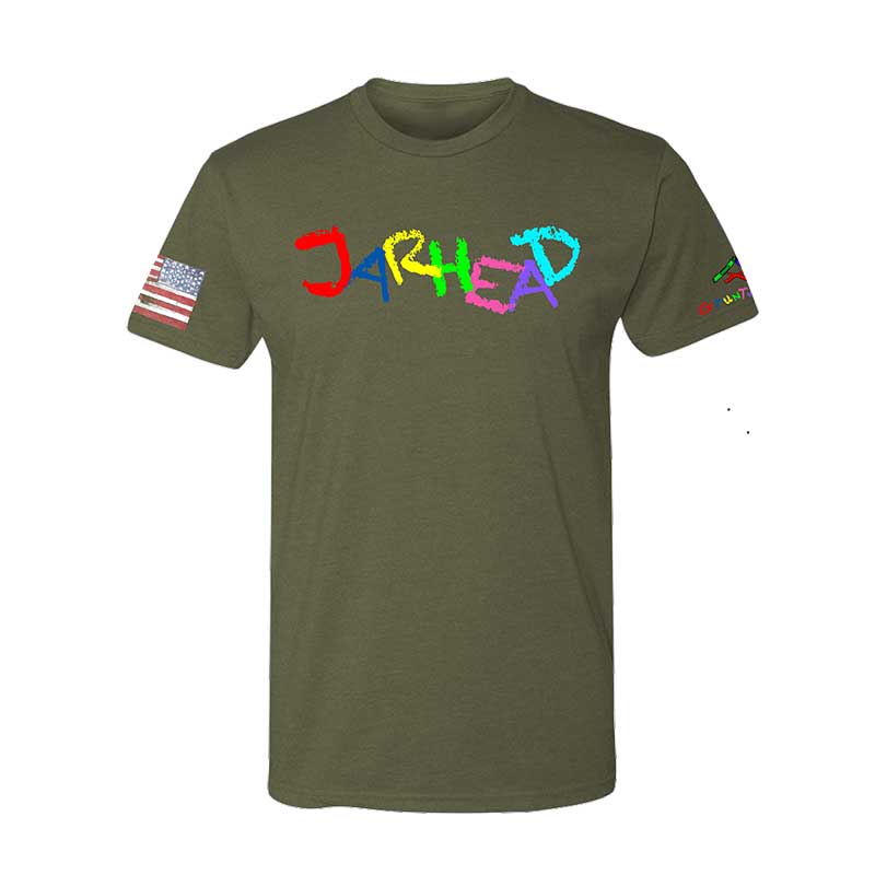 Jarhead-Crayon Shirt (OD OR CHARCOAL GRAY)