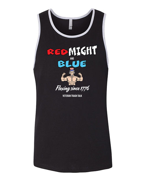 VTT RED MIGHT AND BLUE TANK TOP