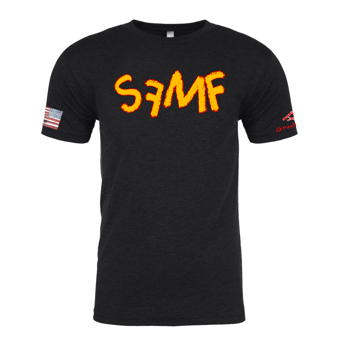 Military Semper fi, SFMF Crayon T-Shirt – Veteran Trash Talk