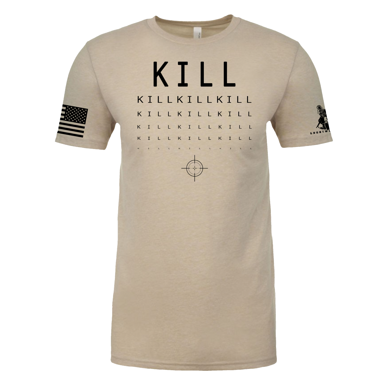 MIlitary Eye Chart - Kill Shirt