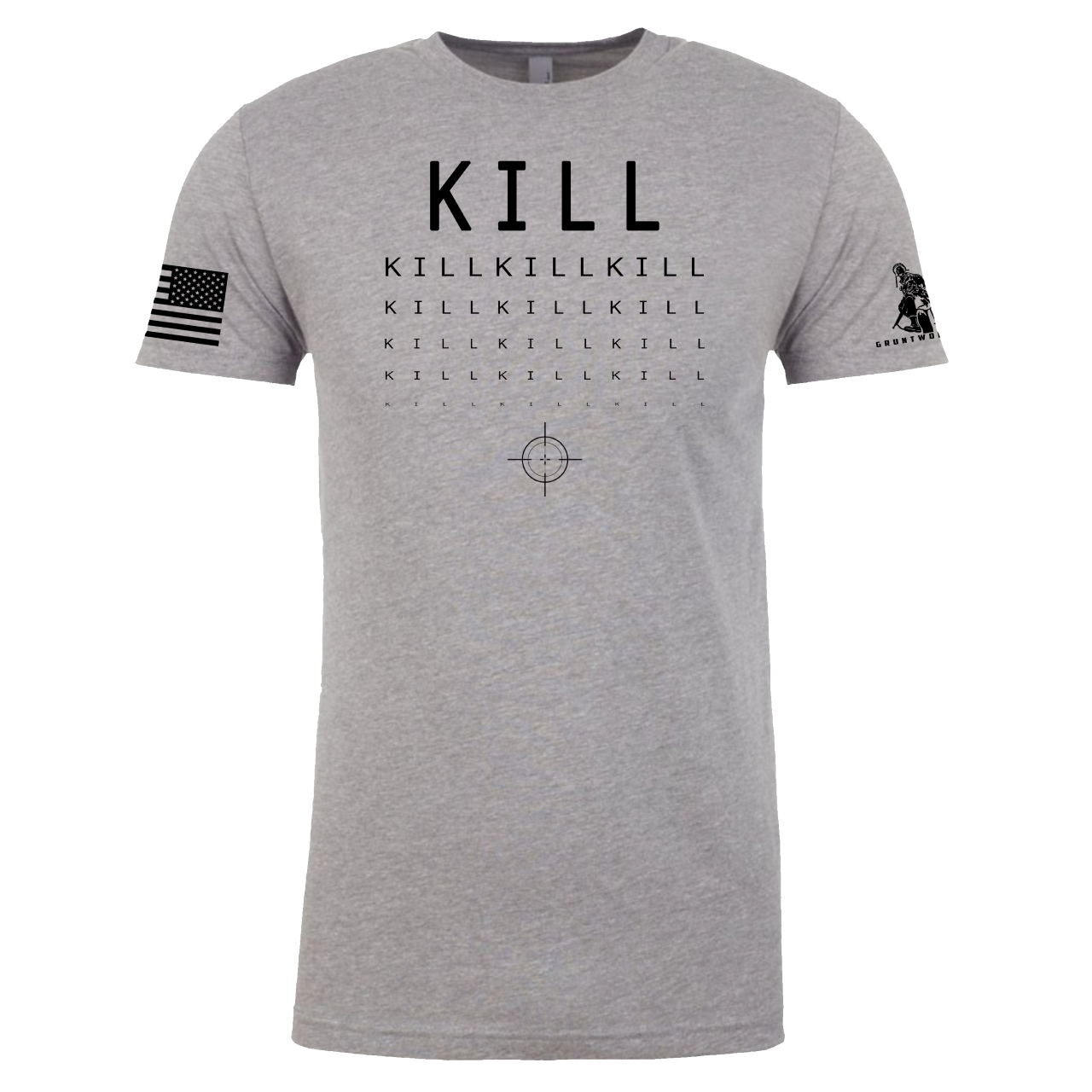 MIlitary Eye Chart - Kill Shirt
